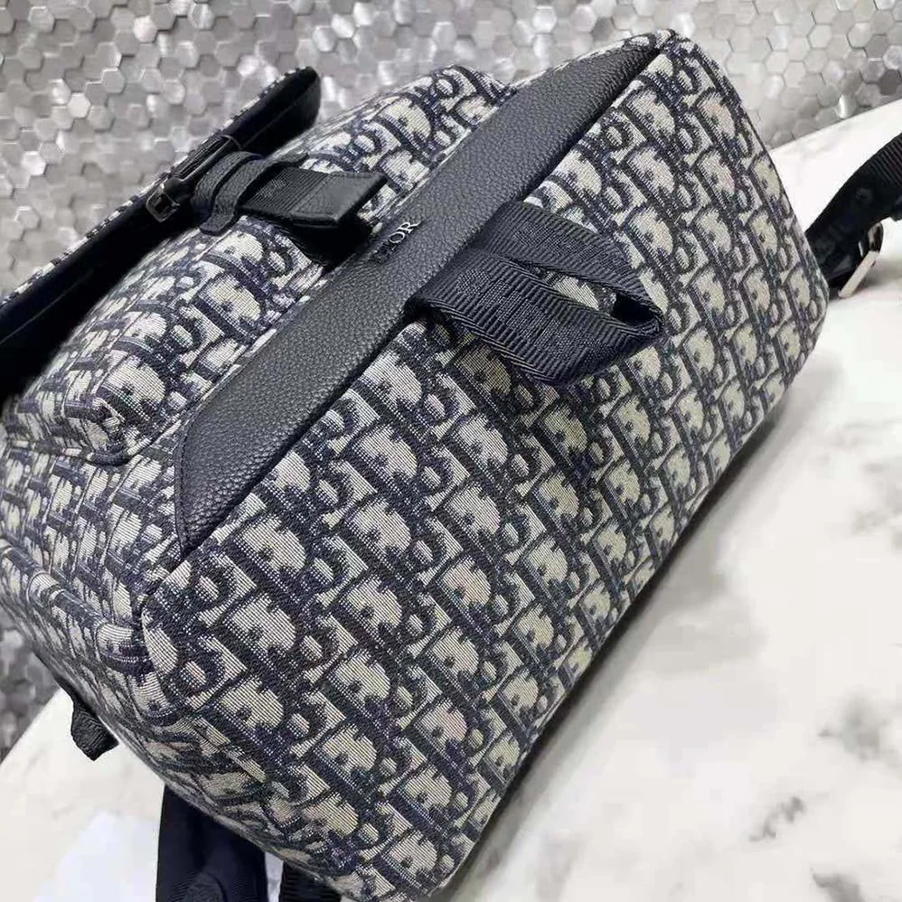 Dior Explorer Backpack Beige and Black Dior Oblique Jacquard for Men Dior Explorer Backpack Beige and Black Dior Oblique Jacquard for Men
