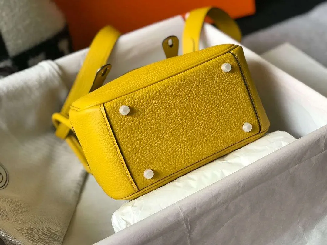 Hermes Lindy Mini Yellow /