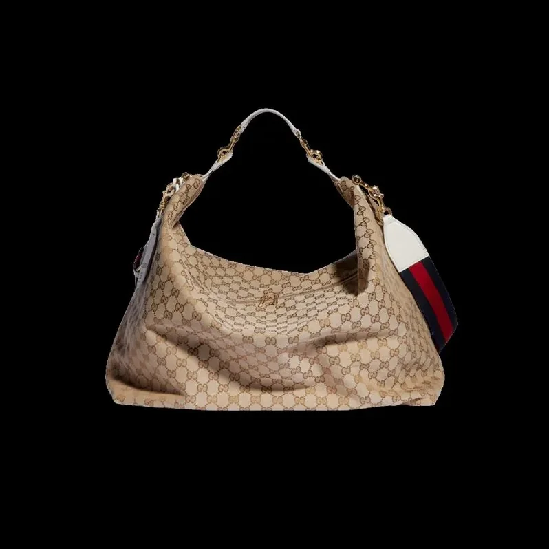 Gucci Brera Large Crossbody Bag / Sand/ Dark Brown Gold Hardware A00B49 FAFV9 9664 Gucci Brera Large Crossbody Bag / Sand/ Dark Brown Gold Hardware A00B49 FAFV9 9664
