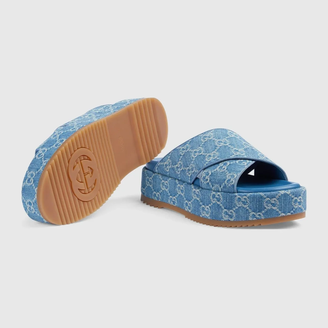Gucci GG Platform Slide Sandal for Women