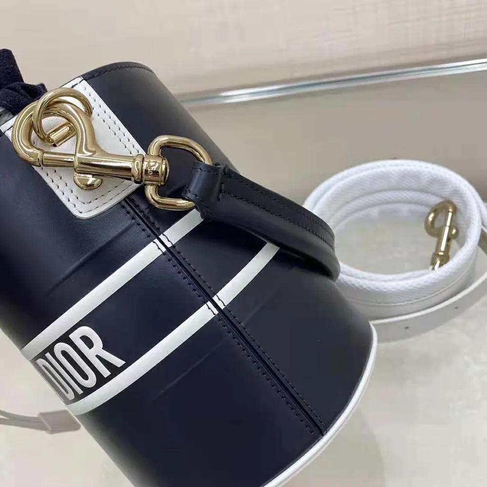 Dior Small Dior Vibe Bucket Bag Blue Smooth Calfskin for Women Dior Small Dior Vibe Bucket Bag Blue Smooth Calfskin for Women