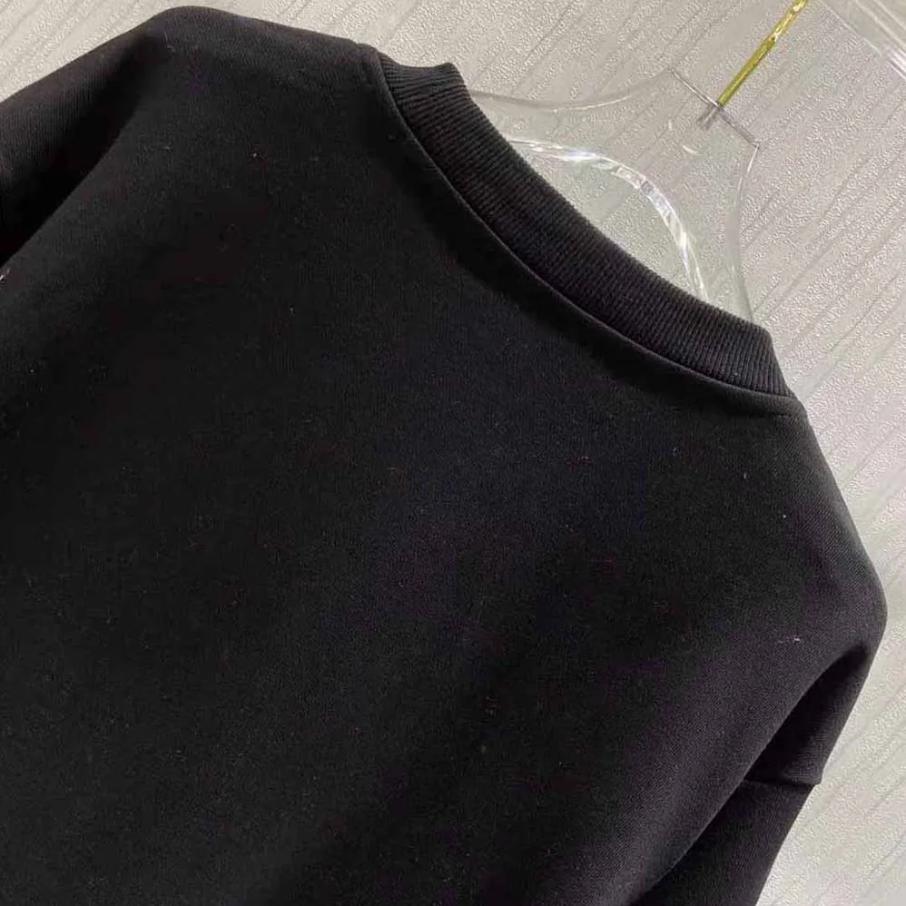 Fendi Sweatshirt Black Jersey Sweatshirt for Women