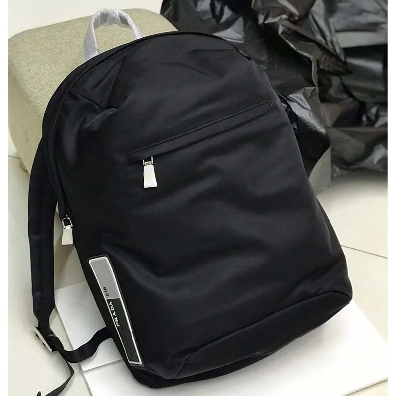 Prada Nylon Backpack for Men in Black