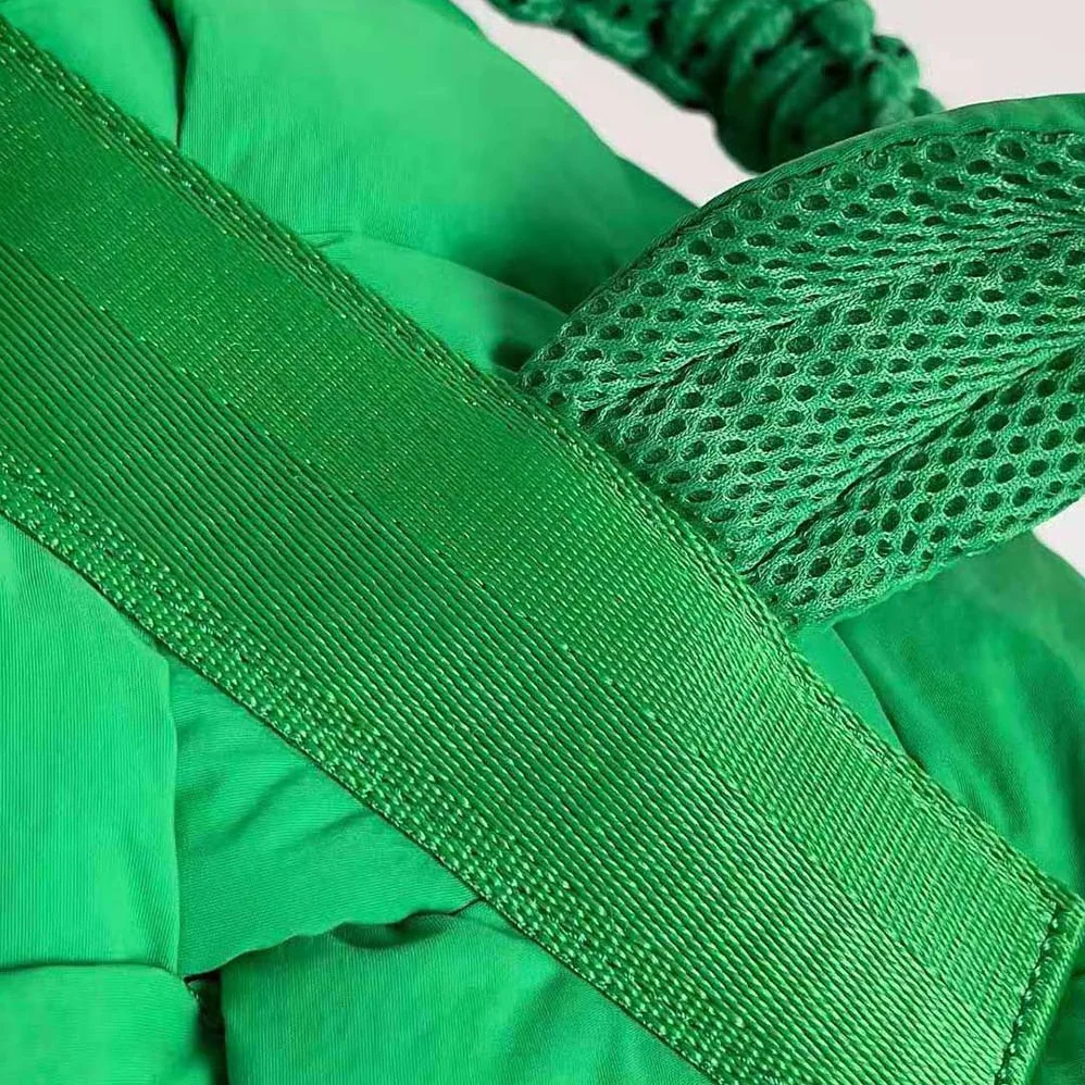 Bottega Veneta Padded Tech Cassette Backpack for Men in Green
