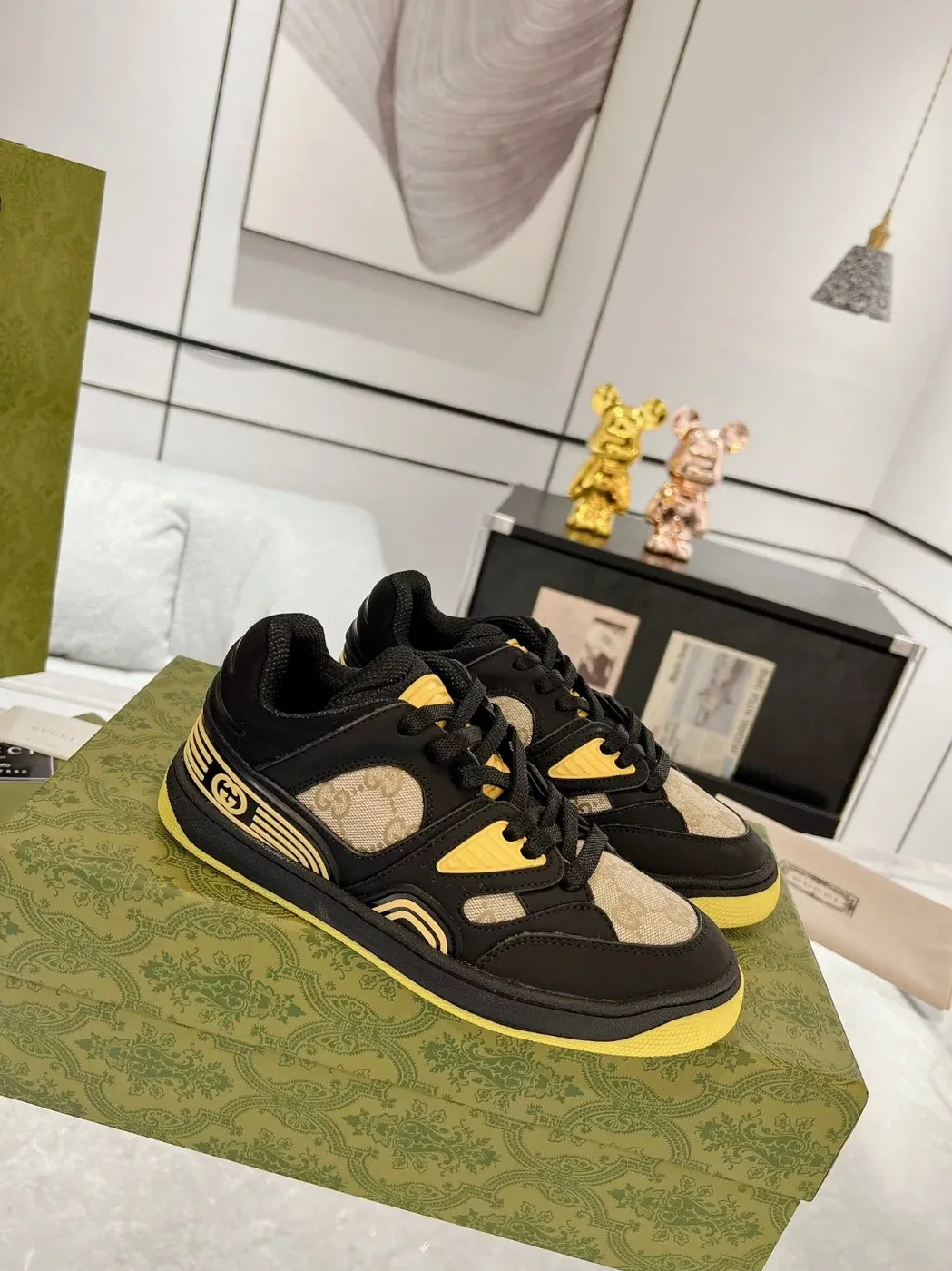 Gucci Basket Sneaker Black Gucci Basket Sneaker Black