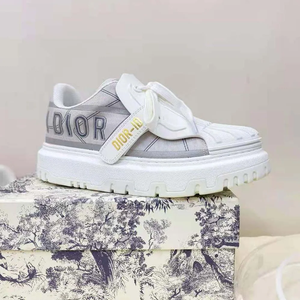 Dior Dior-id Sneaker Gray Reflective Technical Fabric for Women