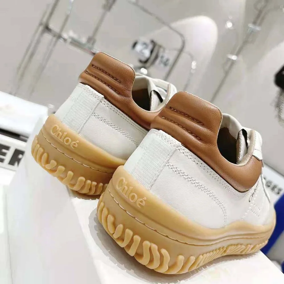 Chloe Franckie Low-Top Sneaker in Smooth Calfskin for Women Chloe Franckie Low-Top Sneaker in Smooth Calfskin for Women
