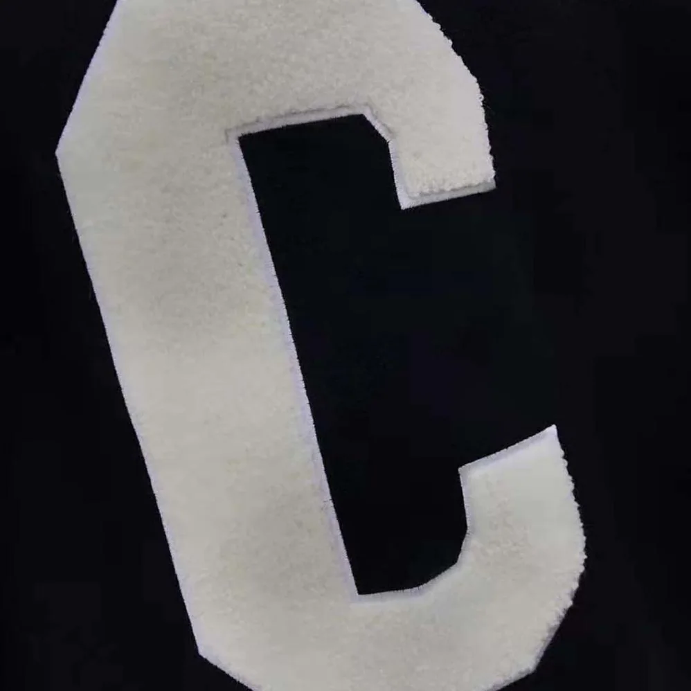 Celine Oversized Wool Varsity Jacket for Women in Black Celine Oversized Wool Varsity Jacket for Women in Black