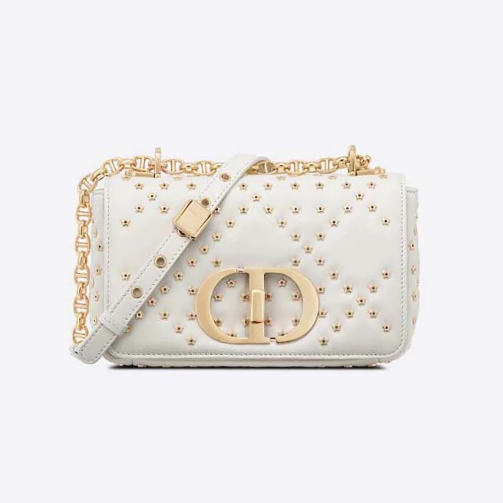 Dior Small Dior Caro Bag Latte Lucky Star Cannage Lambskin for Women Dior Small Dior Caro Bag Latte Lucky Star Cannage Lambskin for Women