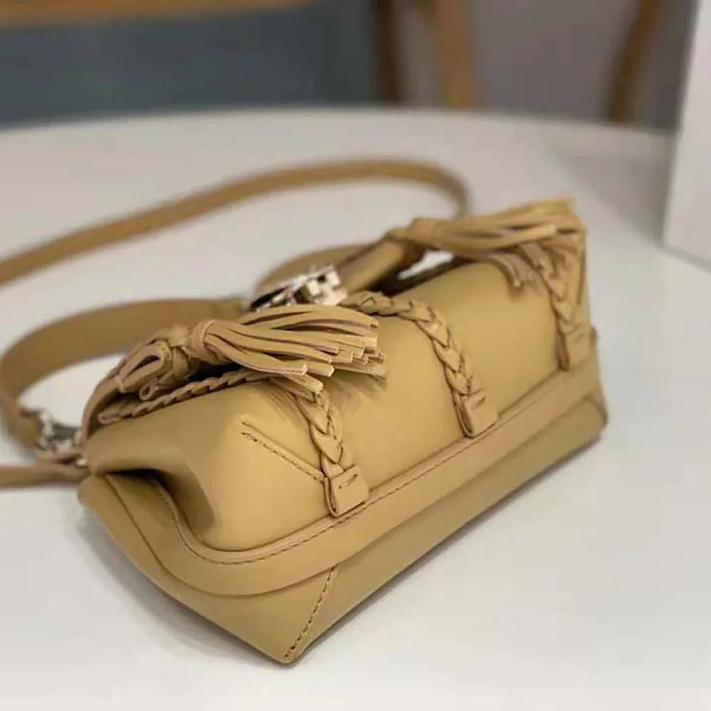 Chloé Penelope Mini Soft Shoulder Bag for Women in Brown