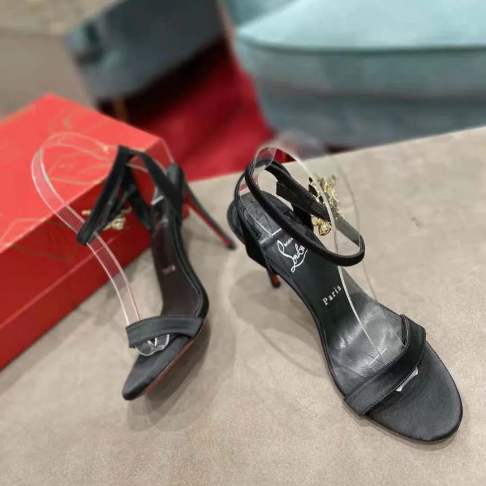Christian Louboutin Goldie Joli 100 mm Heel Height for Women in Black
