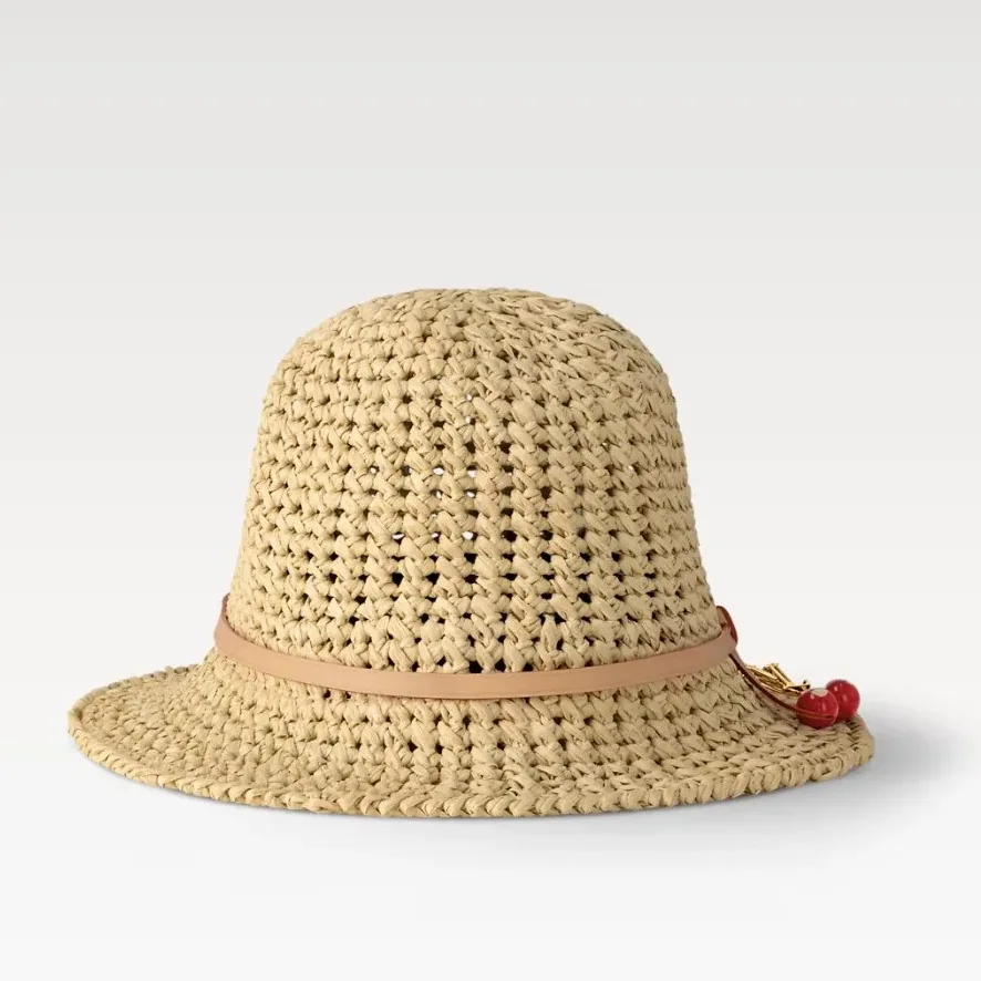 Louis Vuitton LV x TM Cerise Charms Hat Natural