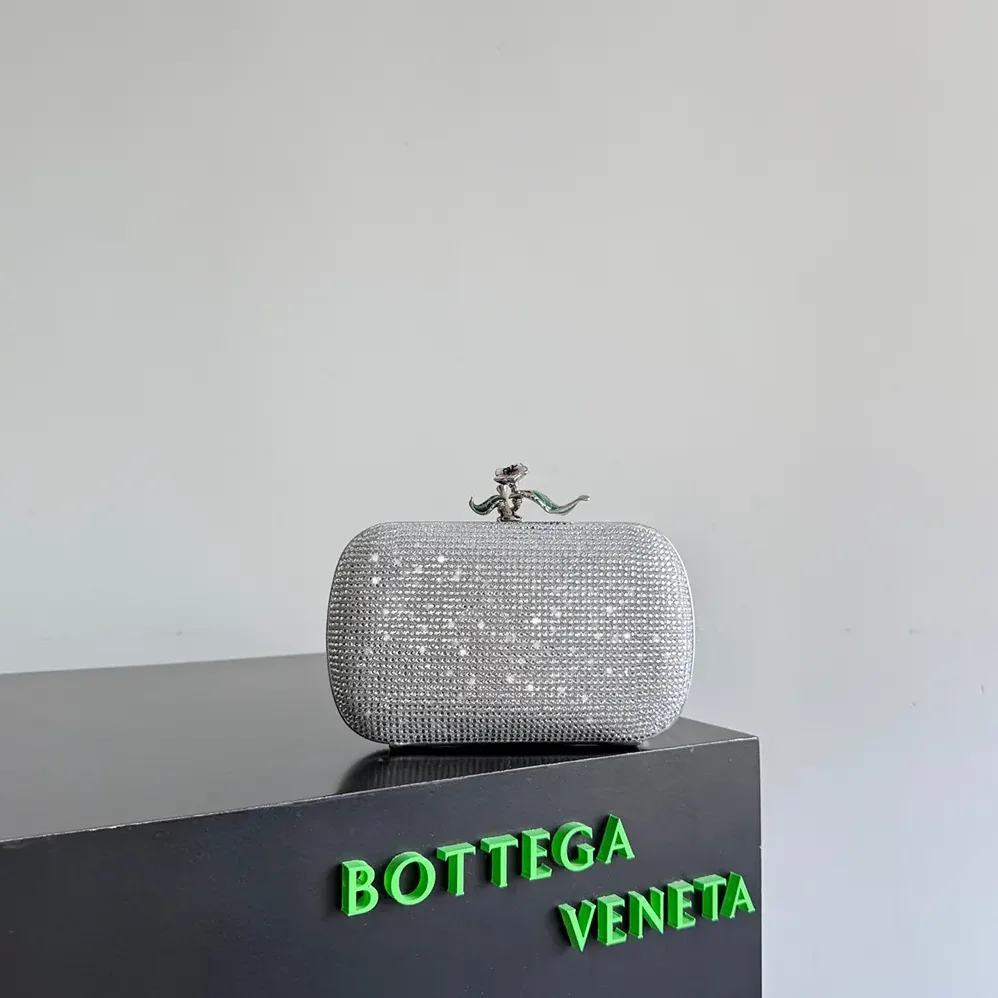 Bottega Veneta Knot for Women in Silver
