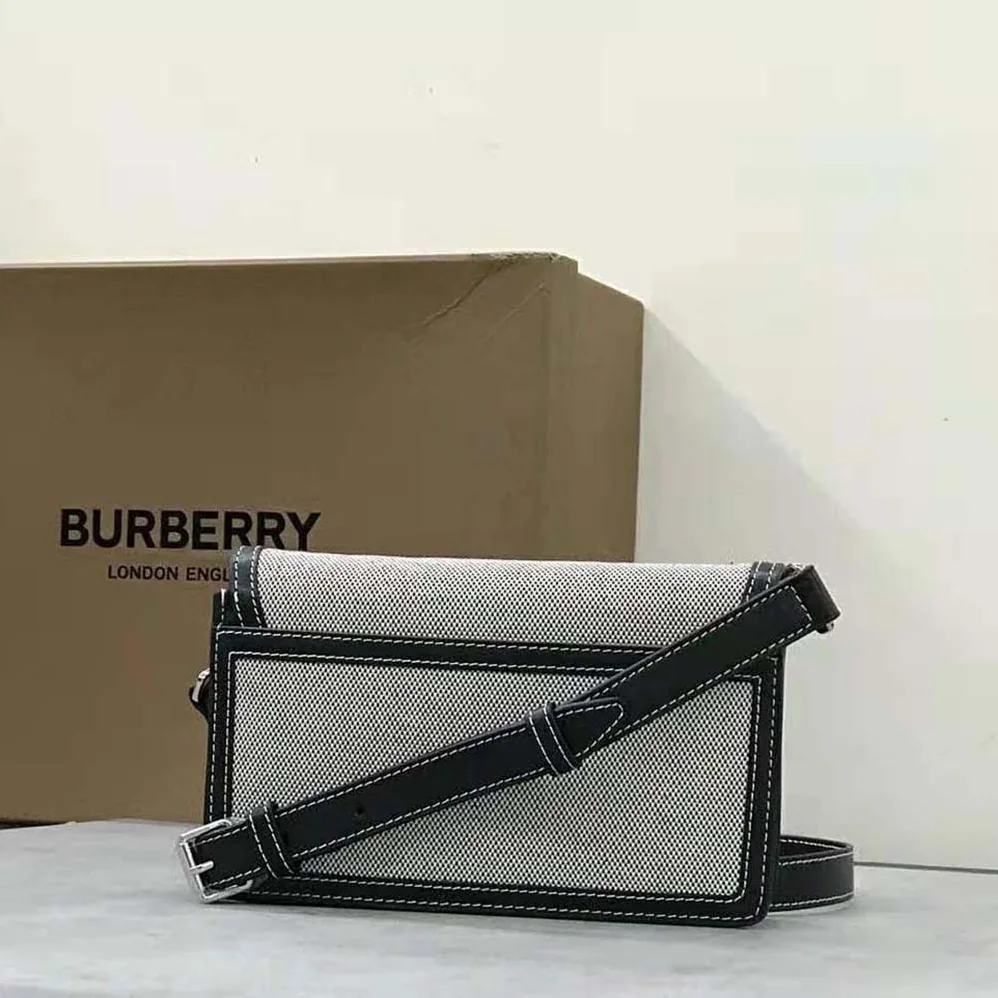 Burberry Horseferry Print Canvas and Leather Crossbody Bag for Men Burberry Horseferry Print Canvas and Leather Crossbody Bag for Men