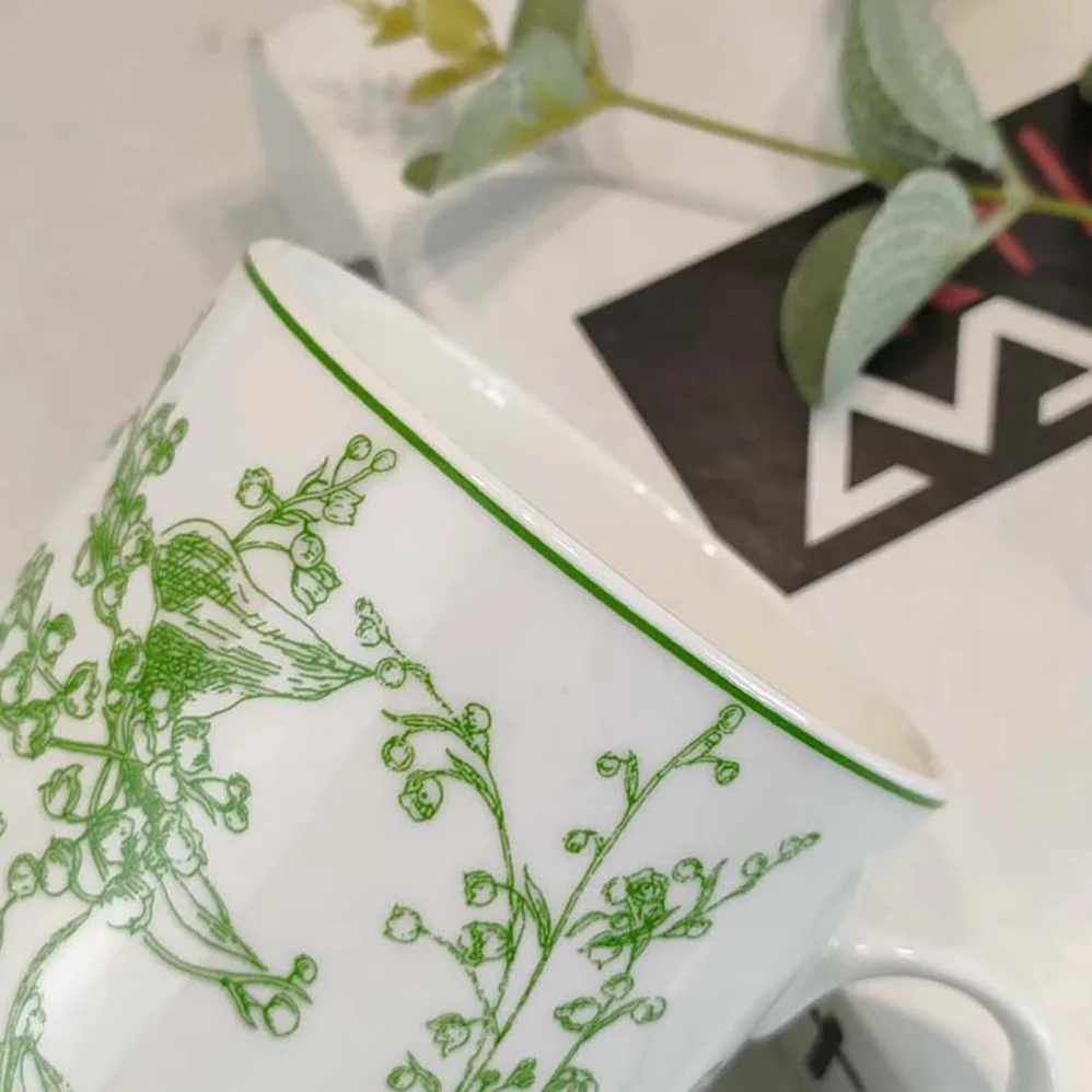 Dior Mug Green New Lily of the Valley for Unisex