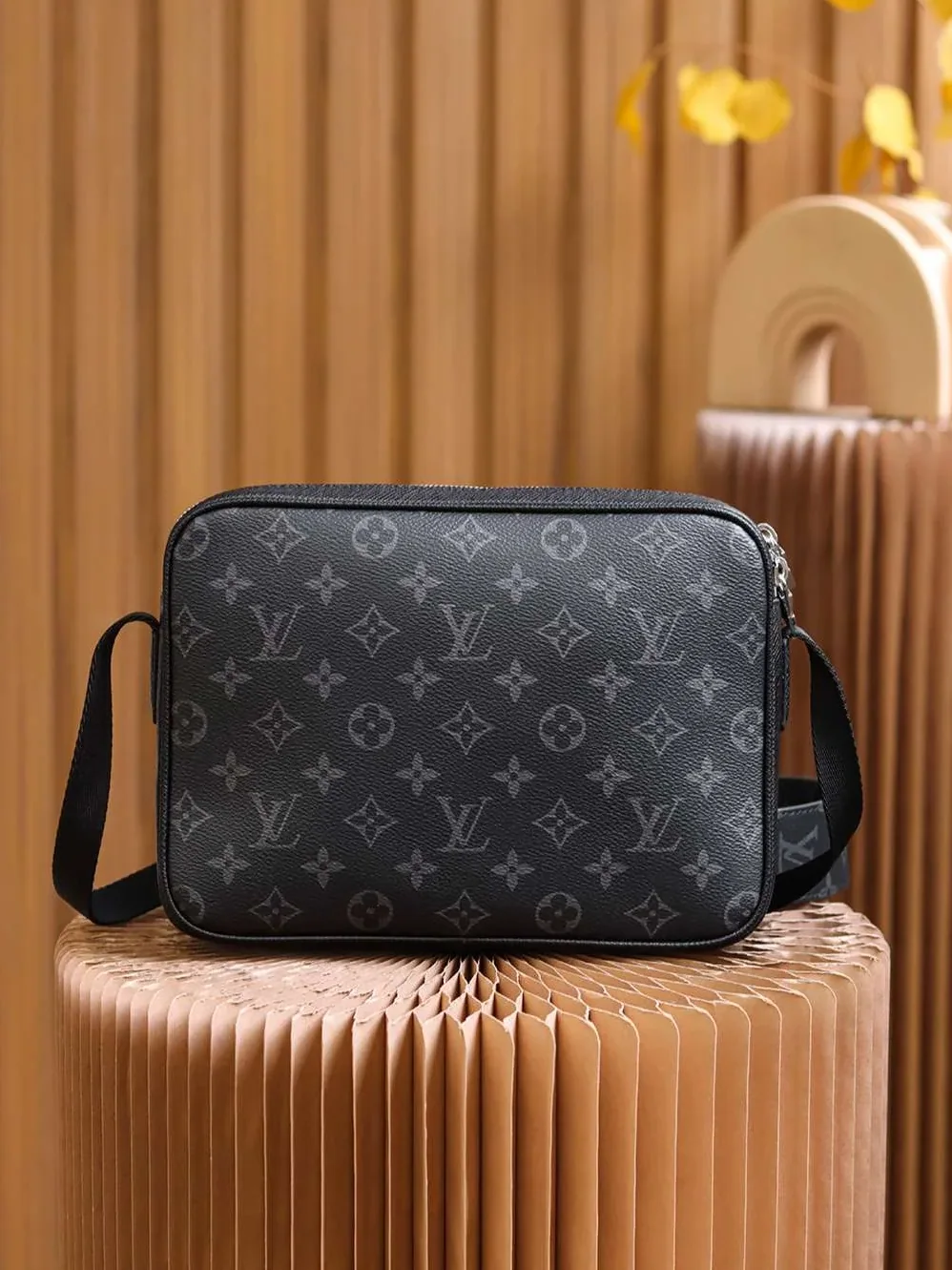 Louis Vuitton Outdoor Messenger Bag Black /