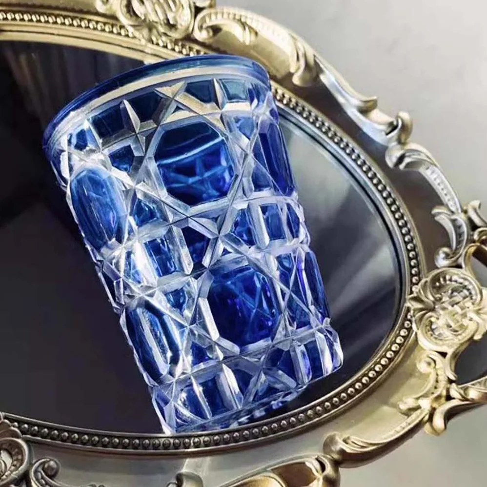 Dior Water Glass Blue Cannage for Unisex
