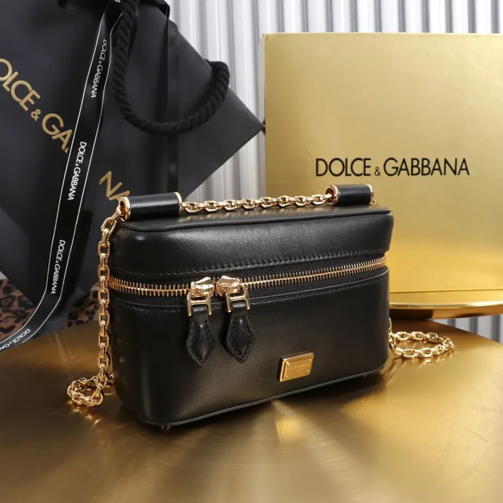 Dolce Gabbana D&G Sicily Crossbody Bag for Women in Black