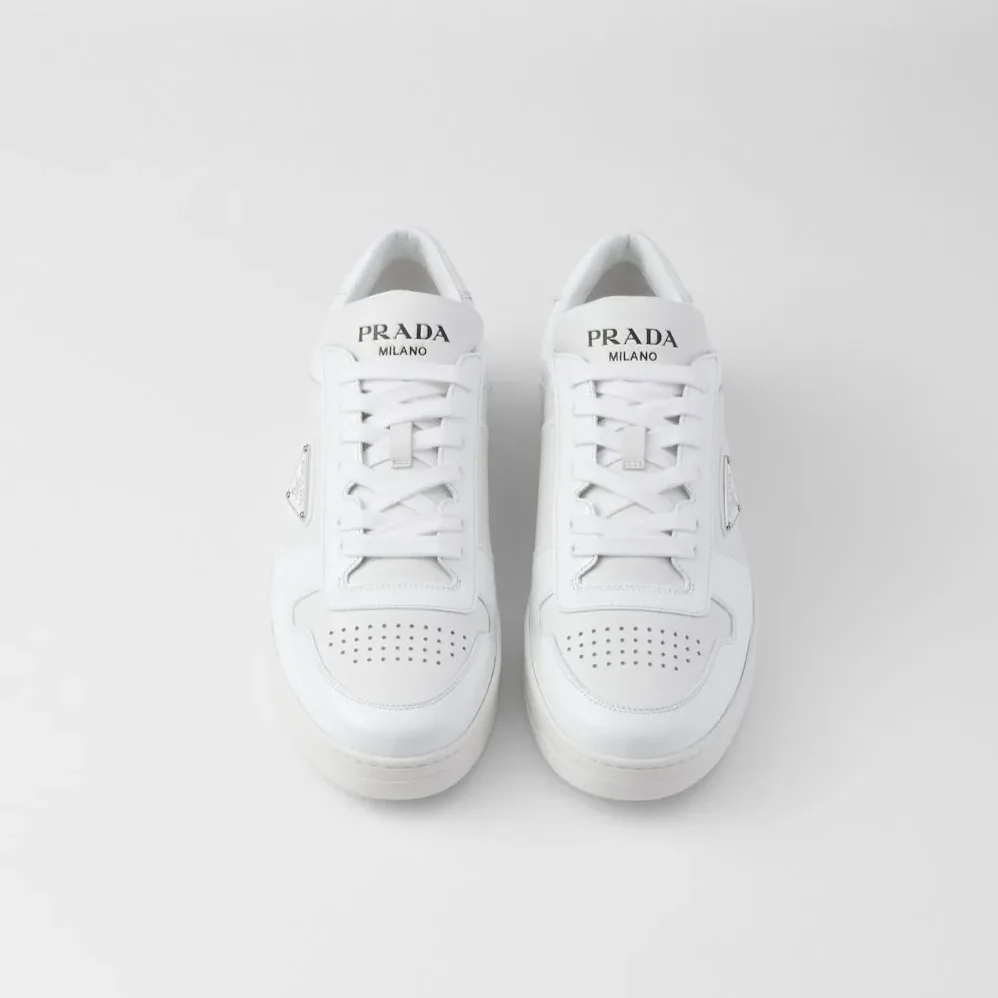 Prada Downtown Leather Sneakers White 2EE364_3LQB_F0009_F_D001 Prada Downtown Leather Sneakers White 2EE364_3LQB_F0009_F_D001