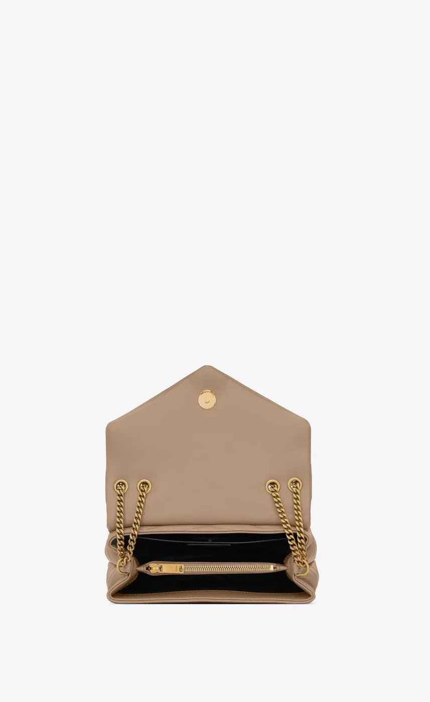 LOULOU SMALL IN QUILTED LEATHER