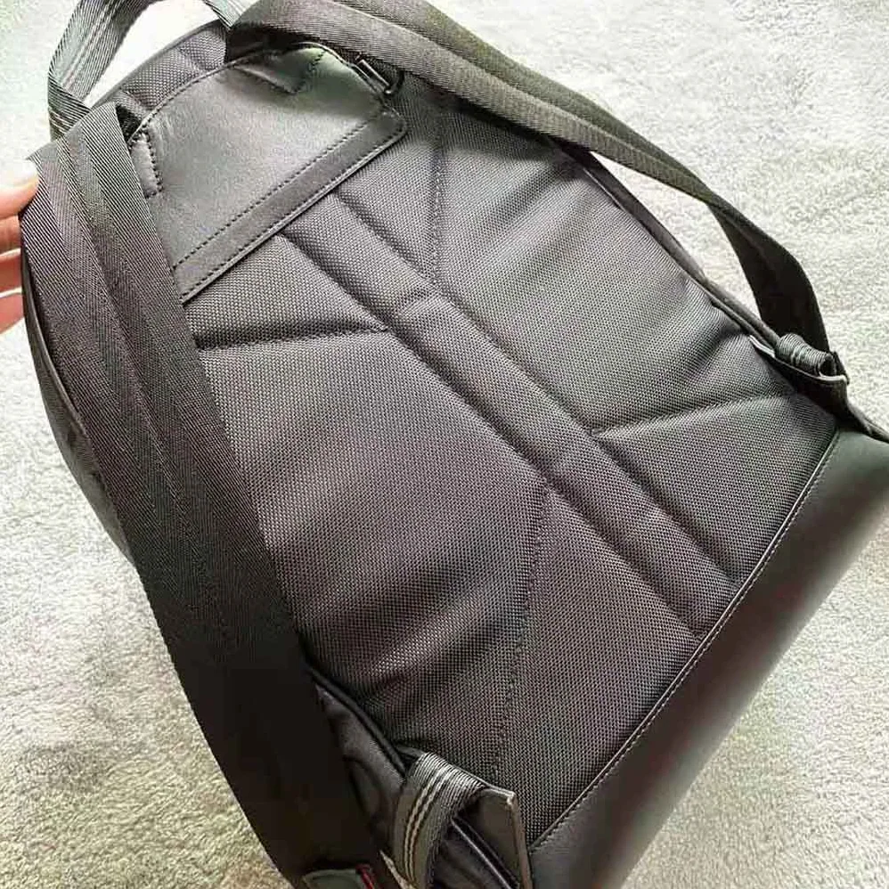 Burberry Monogram Recycled Polyester Jacquard Backpack for Men in Black Burberry Monogram Recycled Polyester Jacquard Backpack for Men in Black