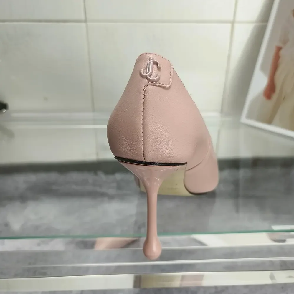Jimmy Choo Ixia 80 Macaron Nappa Leather Pumps for Women