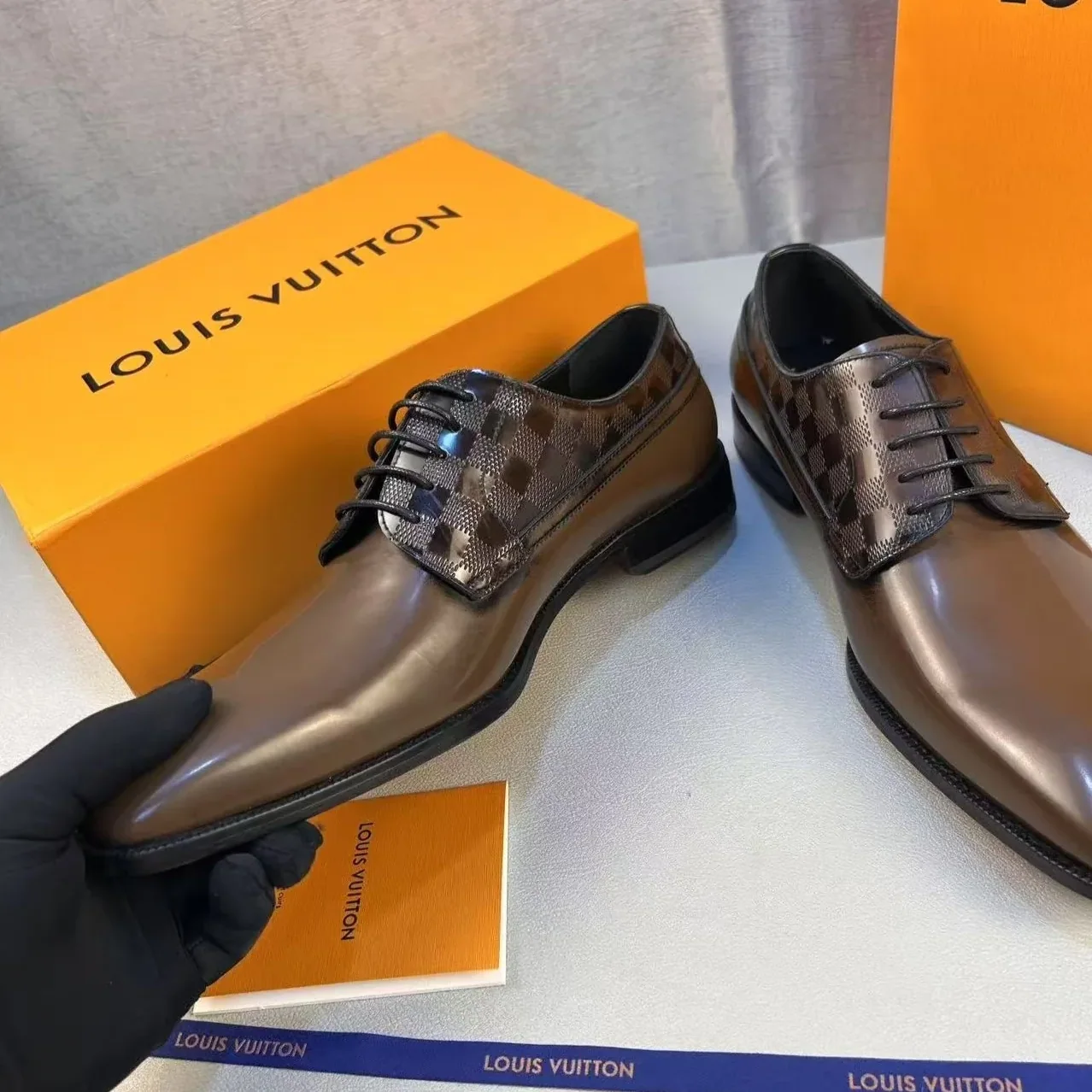 Louis Vuitton Minister Derby Brown Louis Vuitton Minister Derby Brown