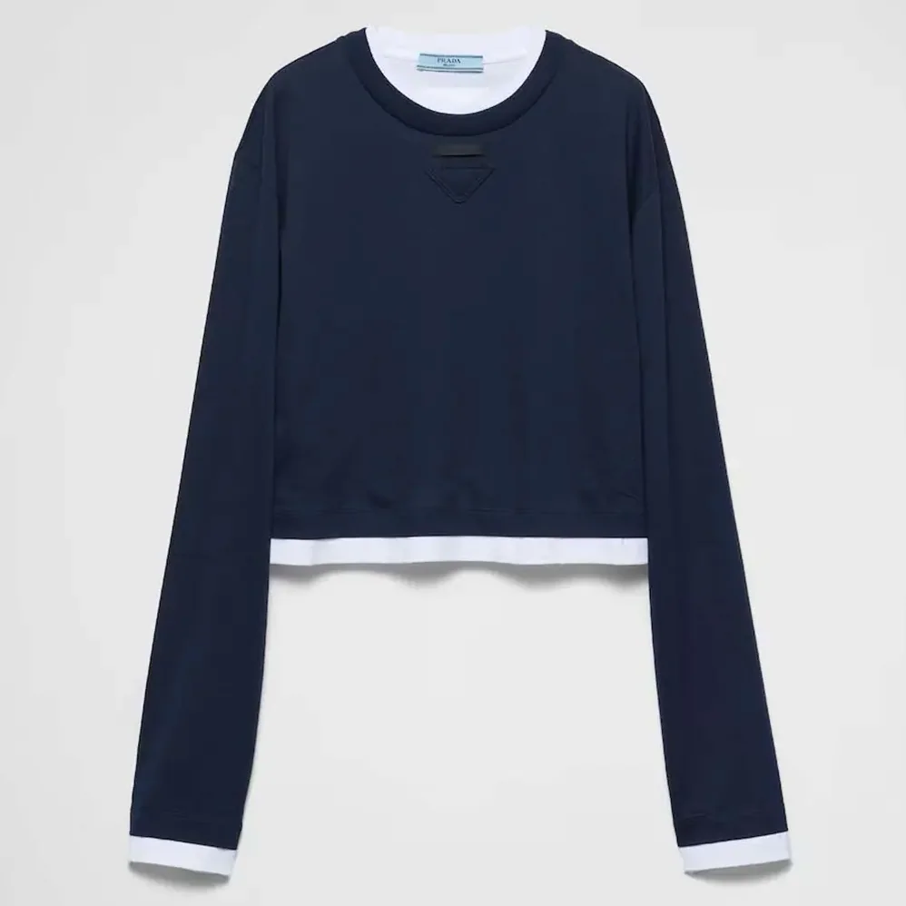 Prada Long-sleeved Jersey T for Women in shirt