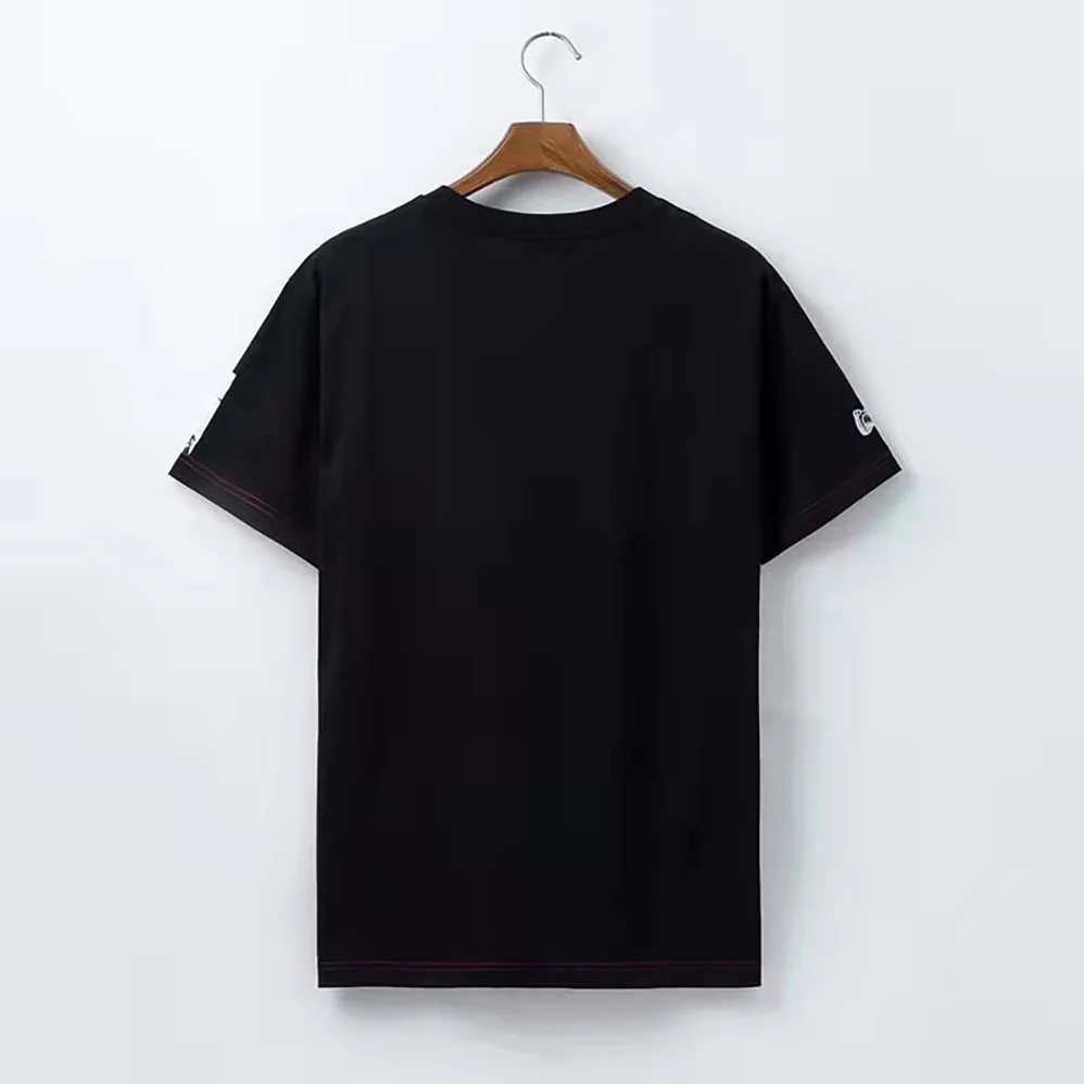 Givenchy Schematics T-shirt with Red GIVENCHY Signature on the Chest for Women in Black Givenchy Schematics T-shirt with Red GIVENCHY Signature on the Chest for Women in Black