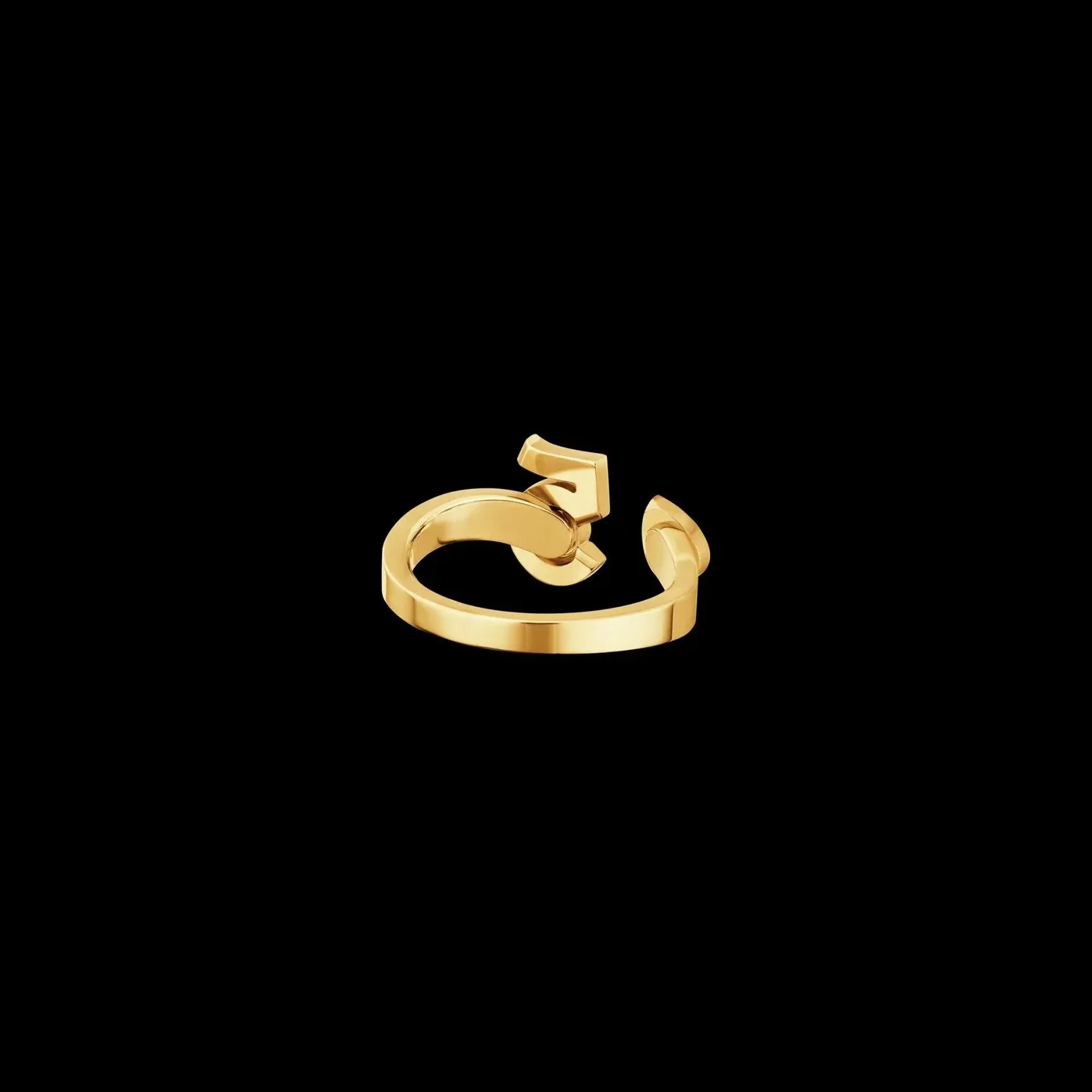 Chanel Extrait De N°5 Ring Yellow Gold