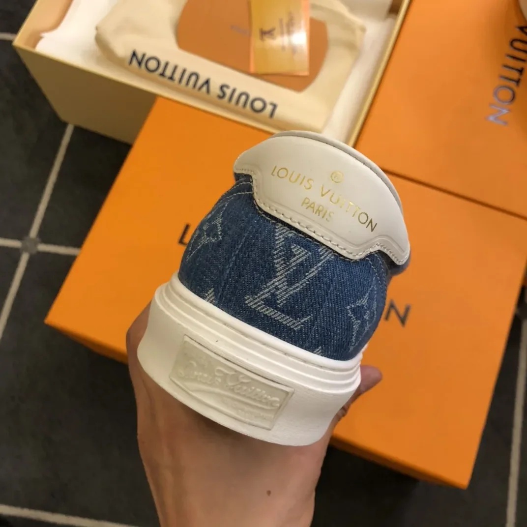 Louis Vuitton LV Trocadero Richelieu Sneaker Blue Louis Vuitton LV Trocadero Richelieu Sneaker Blue