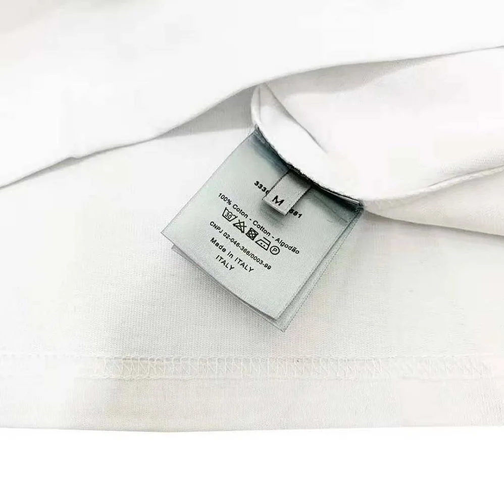 Dior Oversized Christian Dior Atelier T for Women in shirt White Cotton Jersey