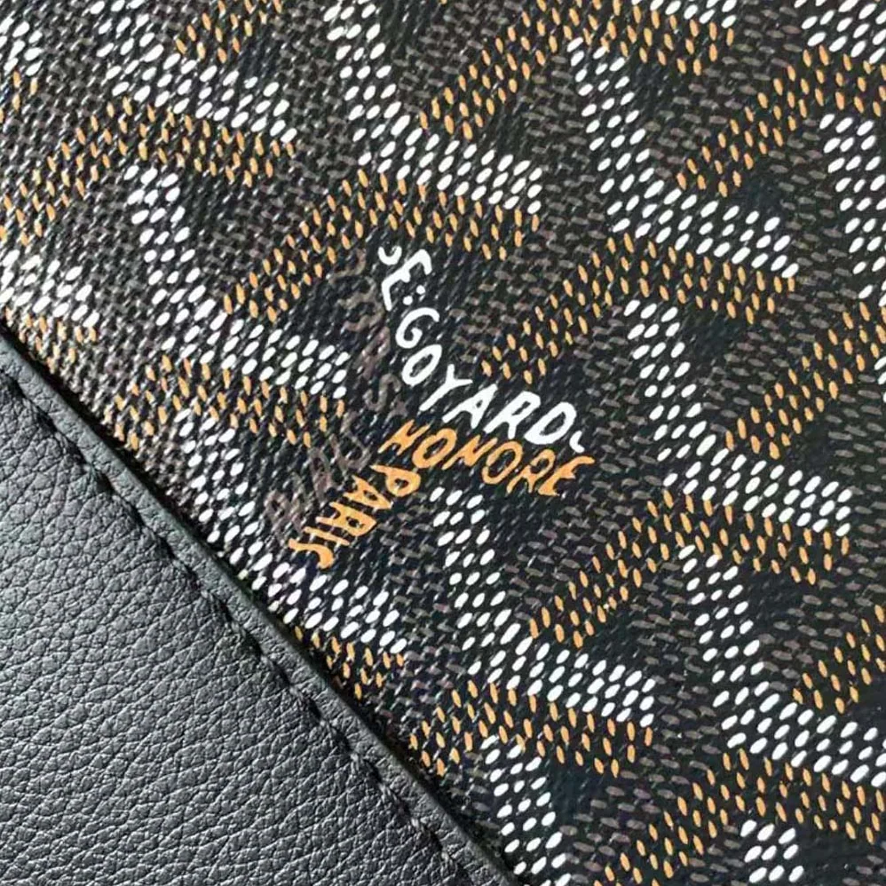 Goyard Cisalpin Document Case for Unisex in Black