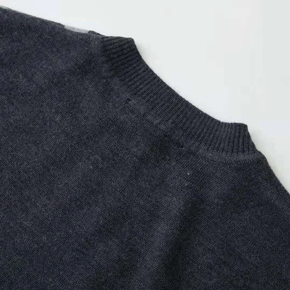 Fendi Gray Wool Sweater-FZX091APJKF1ML0 for Men Fendi Gray Wool Sweater-FZX091APJKF1ML0 for Men