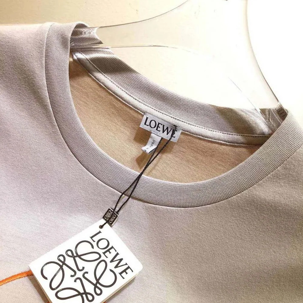 Loewe Boyfriend Anagram T-shirt in Cotton for Women in Brown