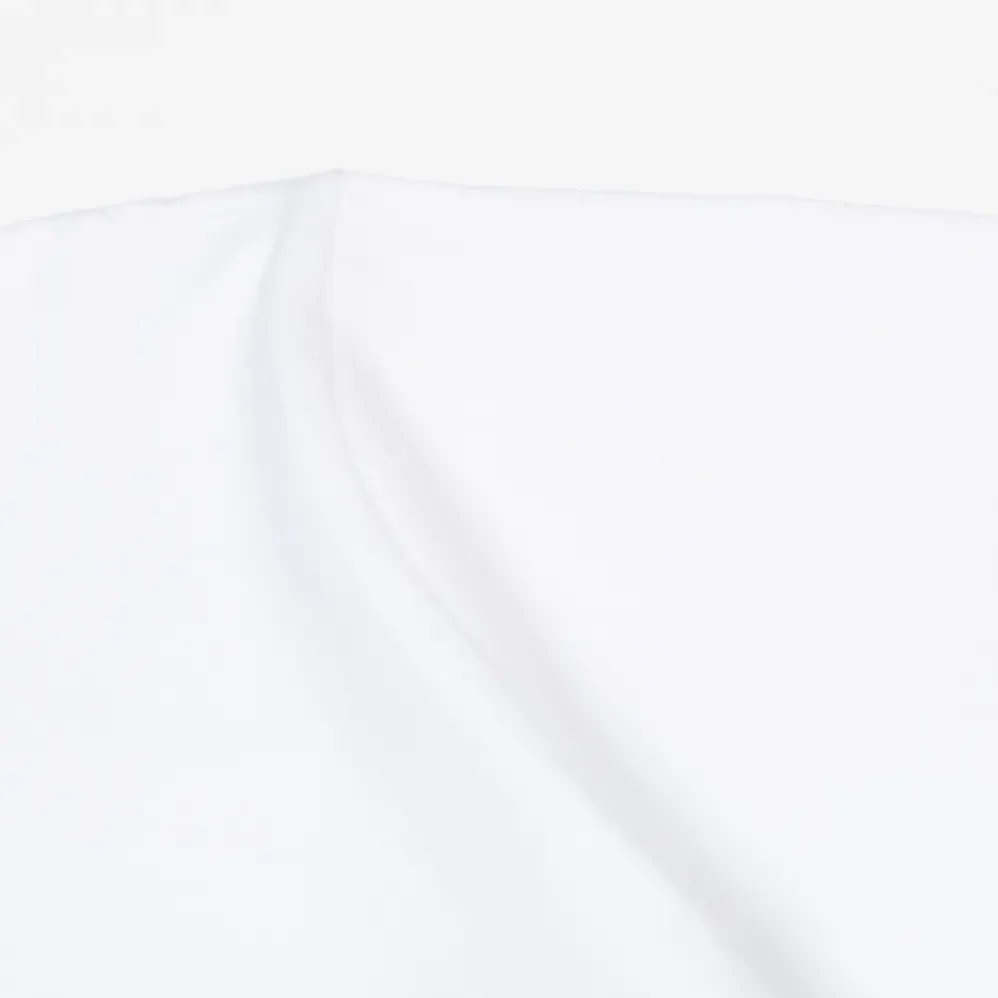 Dior T-Shirt with Horse Embroidery Relaxed Fit White Cotton Jersey for Men