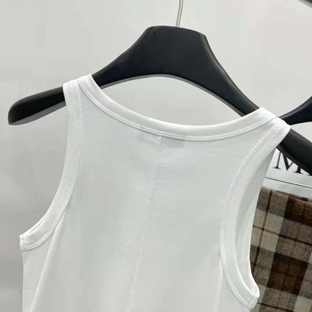 Prada Embroidered Ribbed Jersey Dress for Women