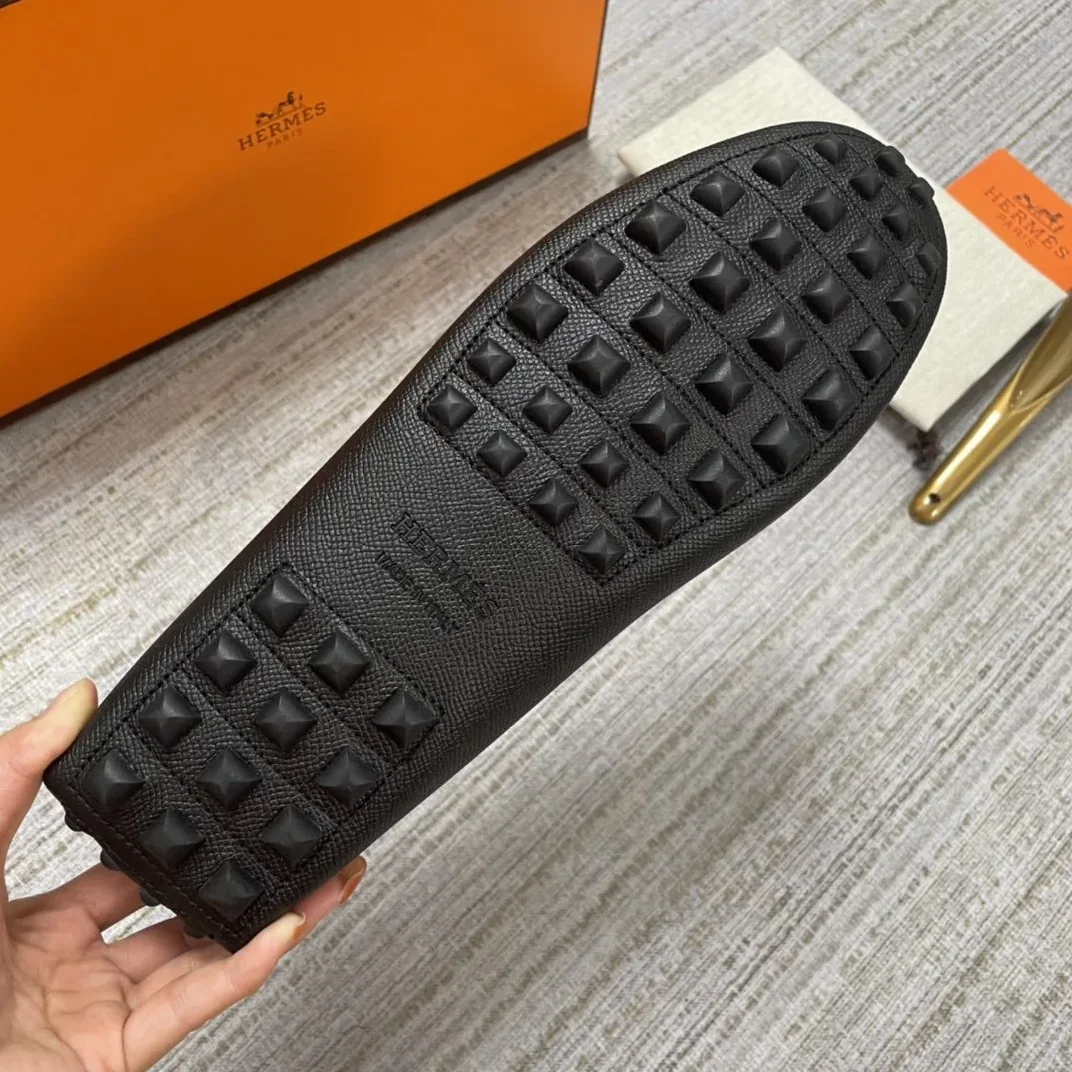 Hermes Irving Loafer Black Hermes Irving Loafer Black