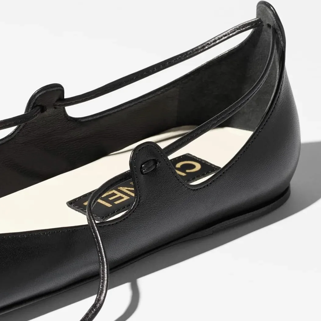 Chanel Emblematic Codes Mary Janes Black