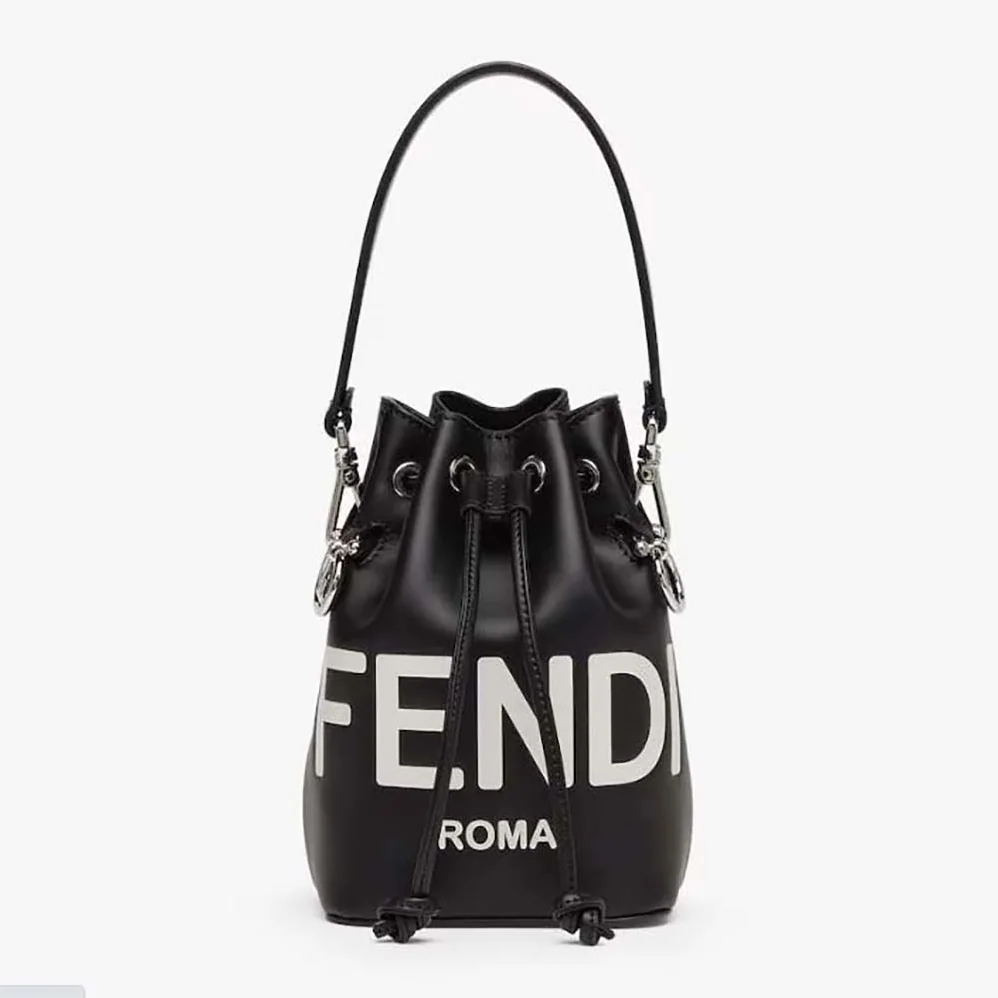 Fendi Mon Tresor Black Leather Mini for Women in bag Fendi Mon Tresor Black Leather Mini for Women in bag