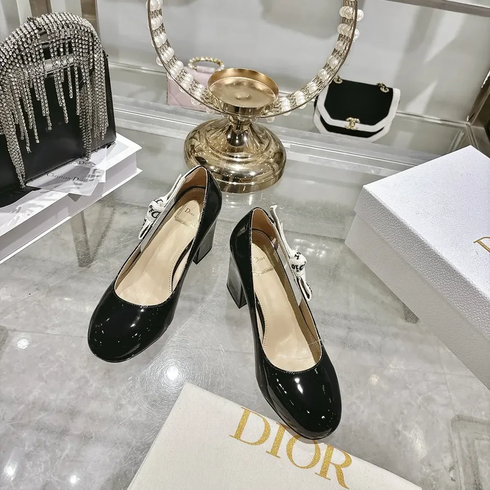 Dior J'Adior Pump Black Patent Calfskin for Women