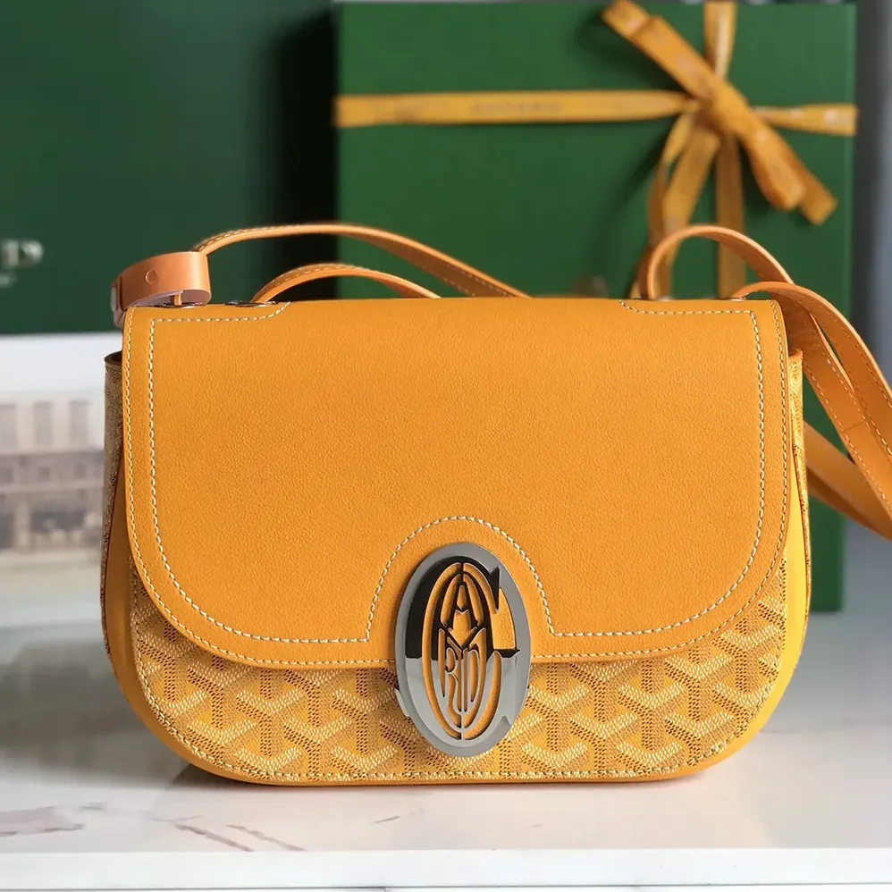 Goyard 233 Bag for Unisex in Yellow