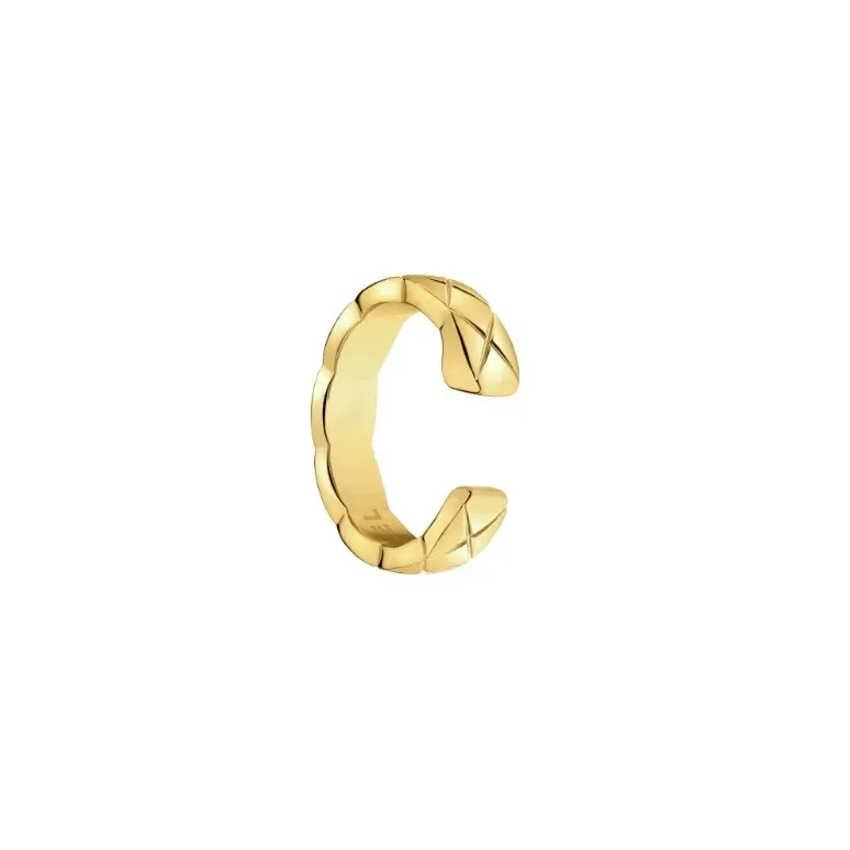 Chanel Coco Crush Single Earring Yellow Gold
