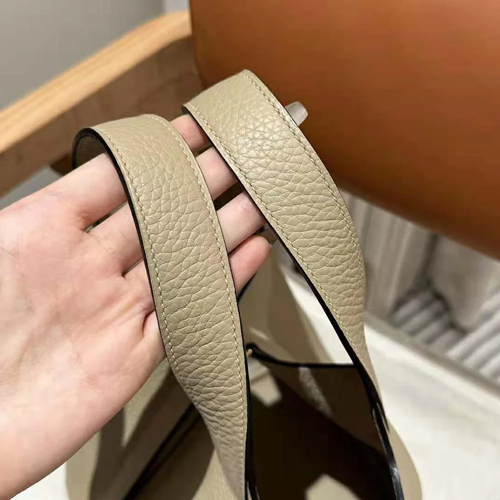 Hermes Picotin Lock 18cm in Clémence leather for Women in Gray