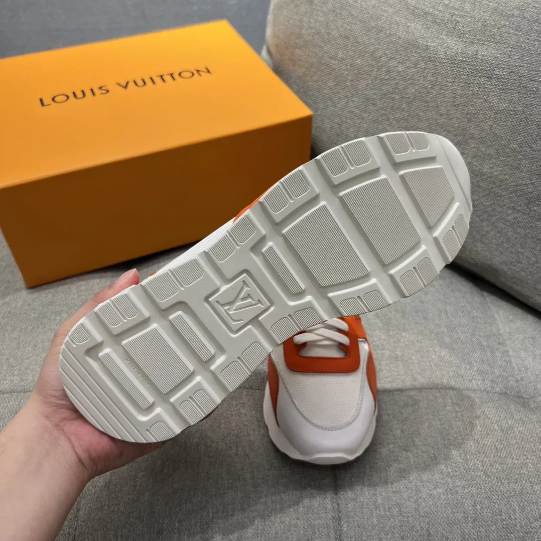 Louis Vuitton Run Away Sneaker Orange Louis Vuitton Run Away Sneaker Orange
