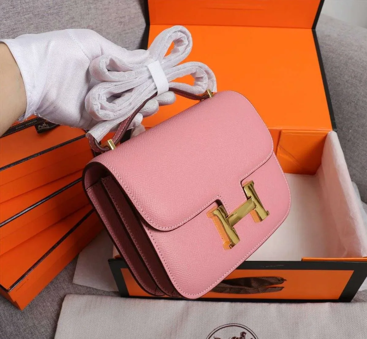Constance Burgundy in Pink/Orange / Constance Burgundy in Pink/Orange /