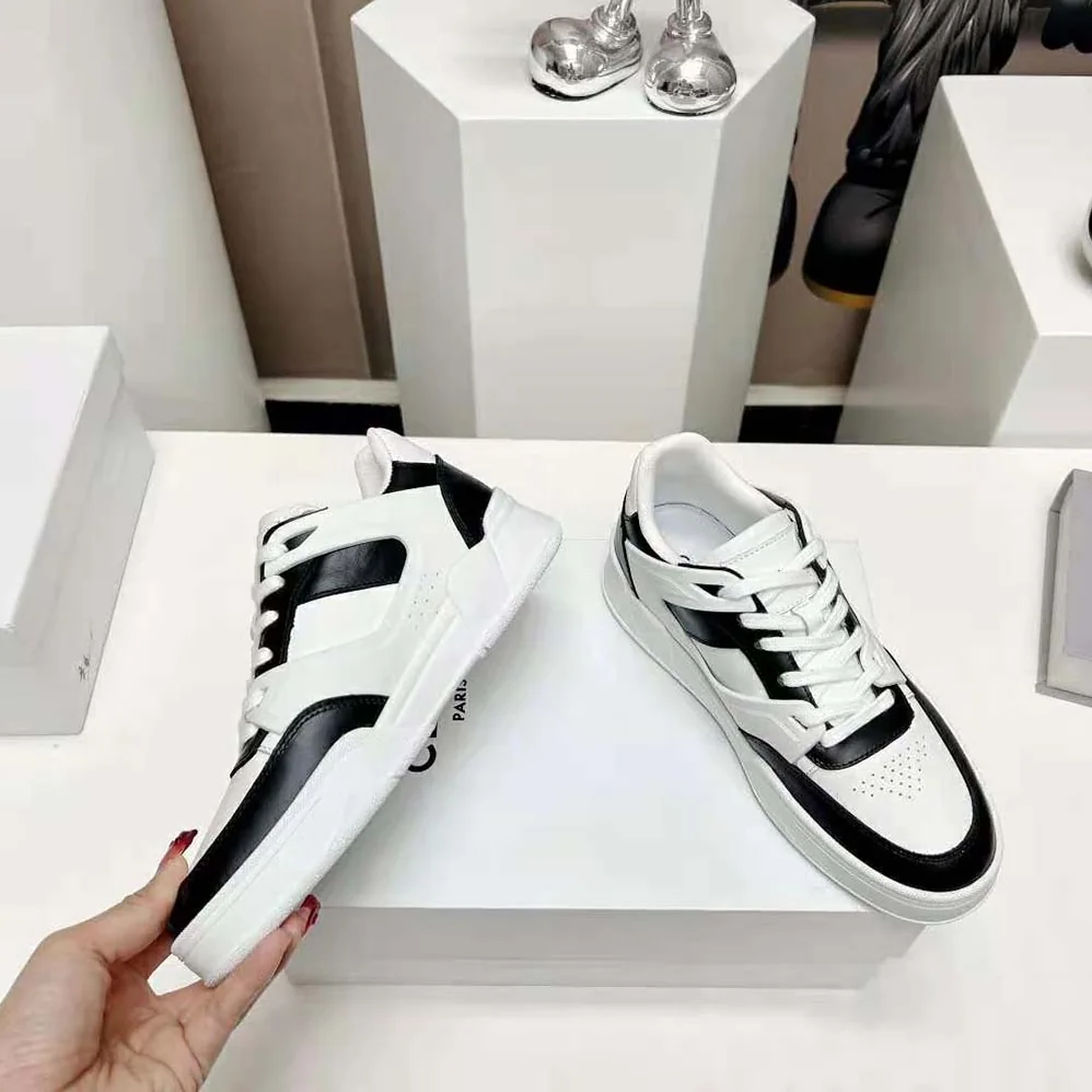 Celine CT-07 Celine Trainer Low Lace-up Sneaker in Calfskin for Men in Black