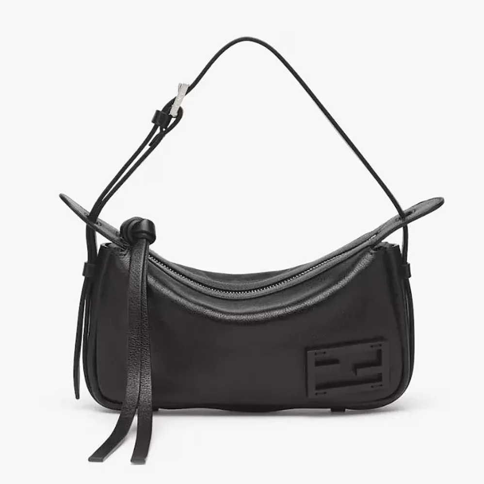 Fendi Simply Fendi Mini Black Leather Mini for Unisex in bag Fendi Simply Fendi Mini Black Leather Mini for Unisex in bag