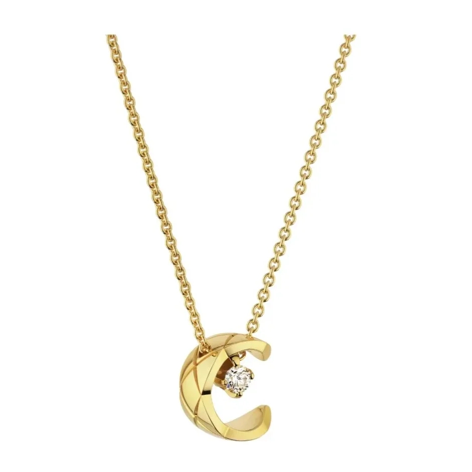 Chanel Coco Necklace Yellow Gold Chanel Coco Necklace Yellow Gold