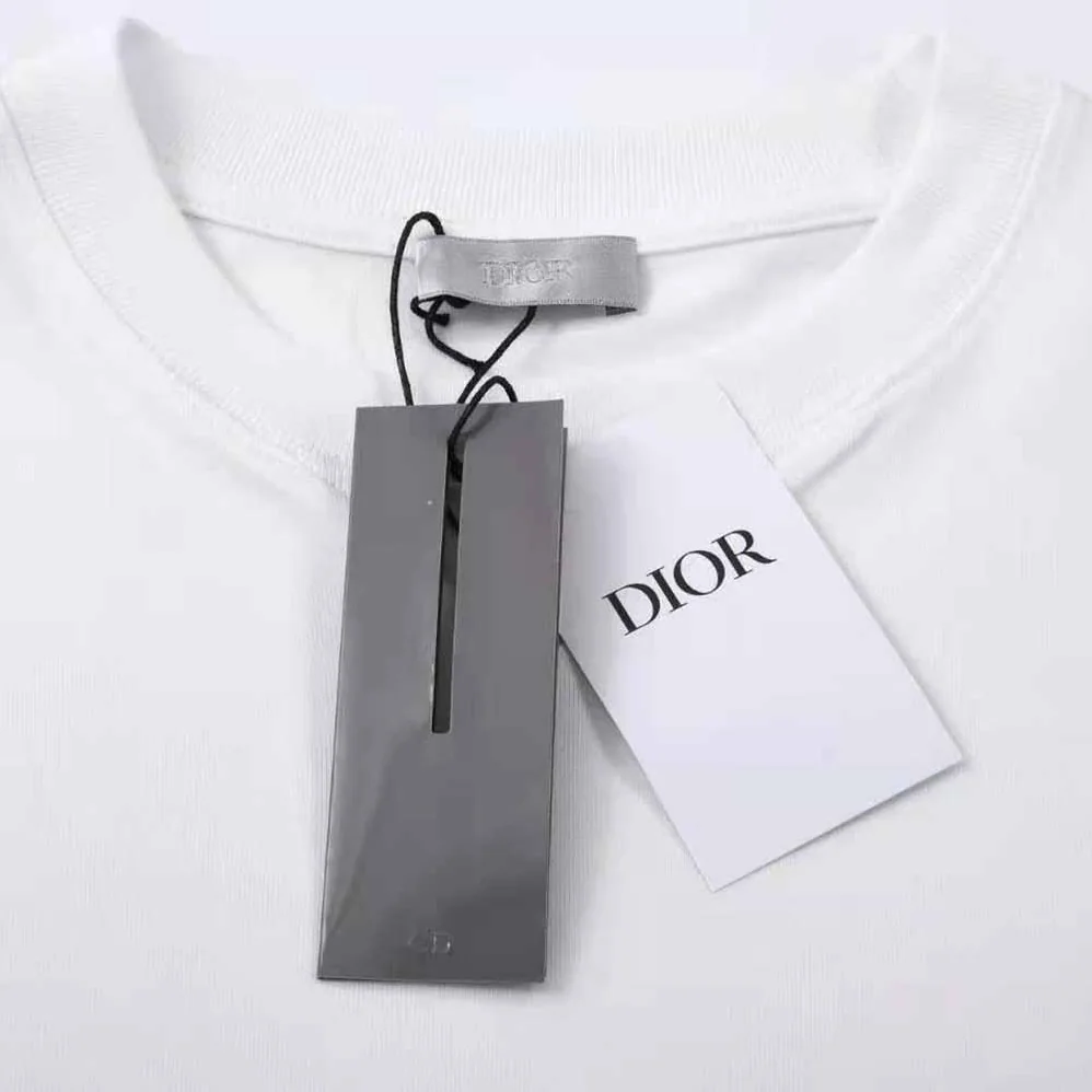Dior Dior and Parley Oversized T-shirt White Parley Ocean Plastic Cotton Jersey Blend for Men